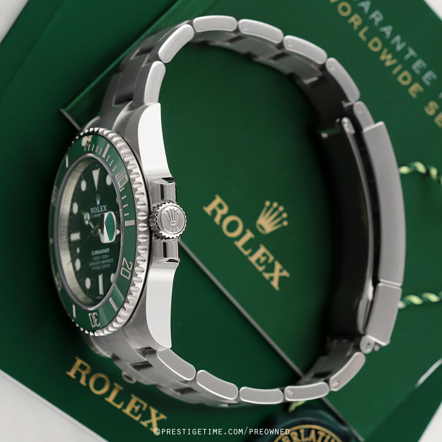 Buy Rolex Submariner Date 116610LV Hulk • Rolex Watch Trader
