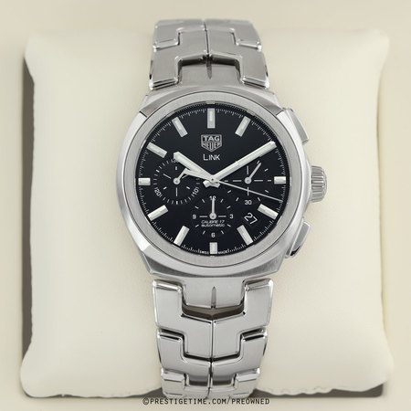 Pre-owned Tag Heuer Link Automatic Chronograph cbc2110.ba0603