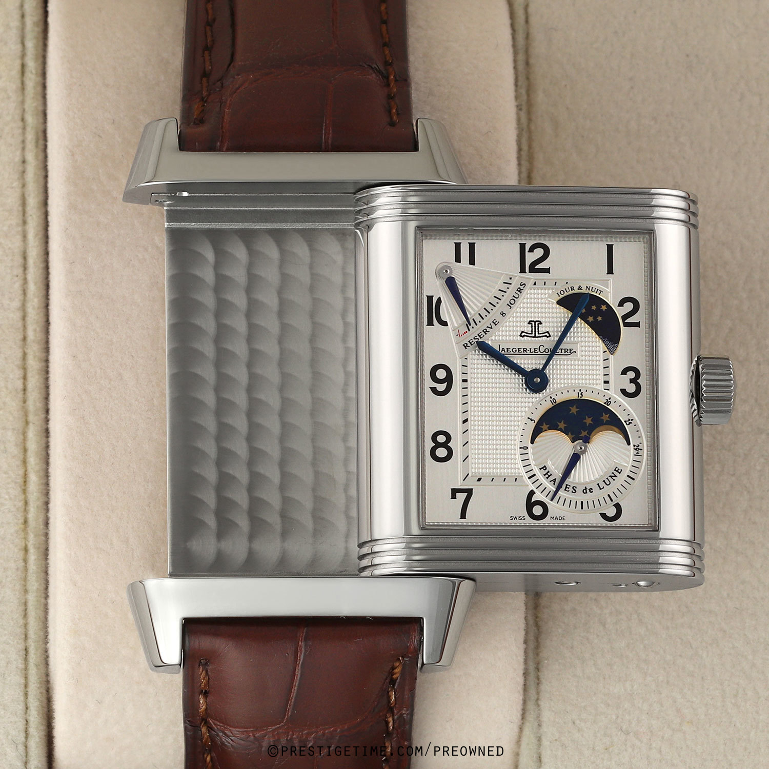 Pre owned Jaeger LeCoultre Reverso Grande Sun Moon 3048420 240.8.27