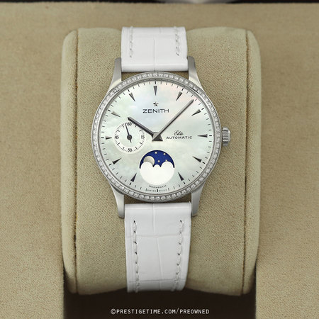 Pre-owned Zenith Elite Lady Moonphase 33mm 16.1225.692/80.c664