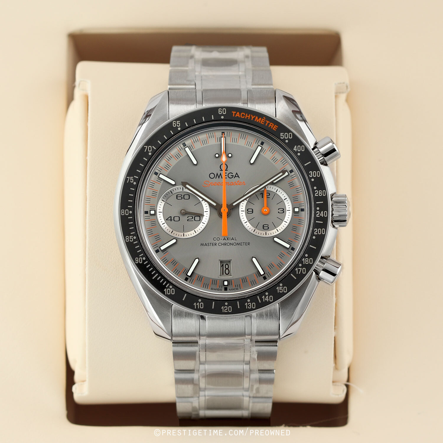 Omega speedmaster grey dial best sale