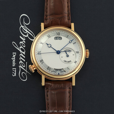 Pre-owned Breguet Classique Hora Mundi 43mm 5727br/12/9zu