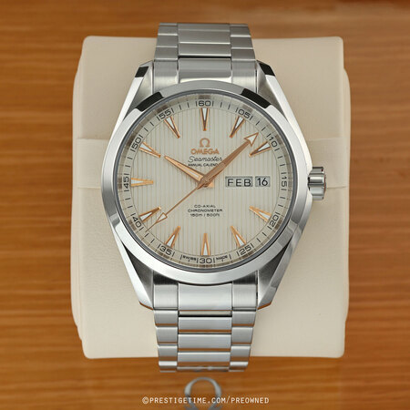 Pre-owned Omega Aqua Terra Annual Calendar 43mm 231.10.43.22.02.003