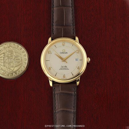 Pre-owned Omega De Ville Prestige 36mm 4612.30.02