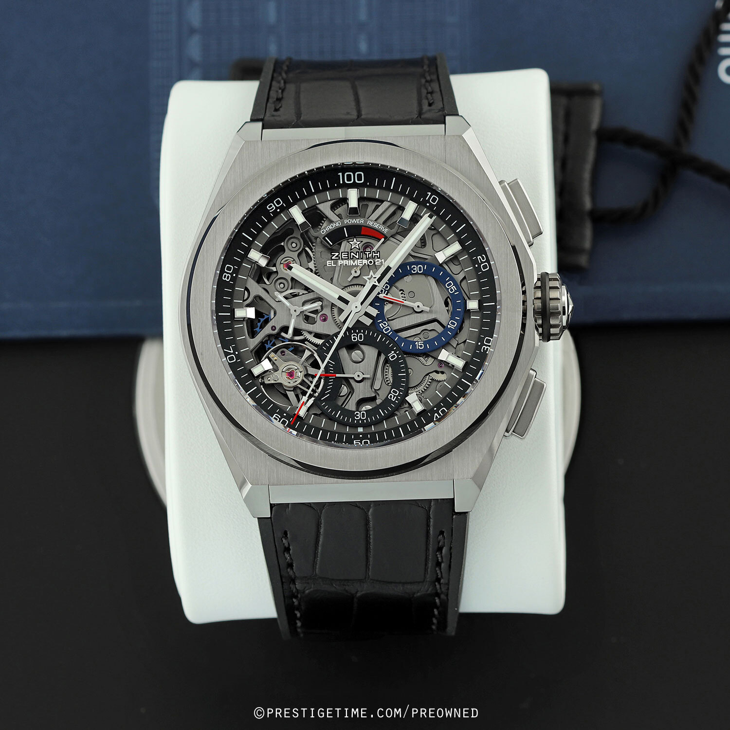 Pre-owned Zenith Defy El Primero 21 44mm 95.9000.9004/78.r582