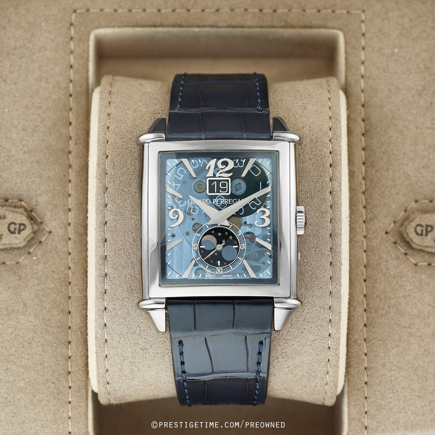 Pre-owned Girard Perregaux Vintage 1945 XXL Large Date Moonphases