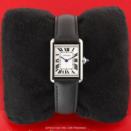 Pre-owned Cartier Tank Must Quartz Small wsta0042