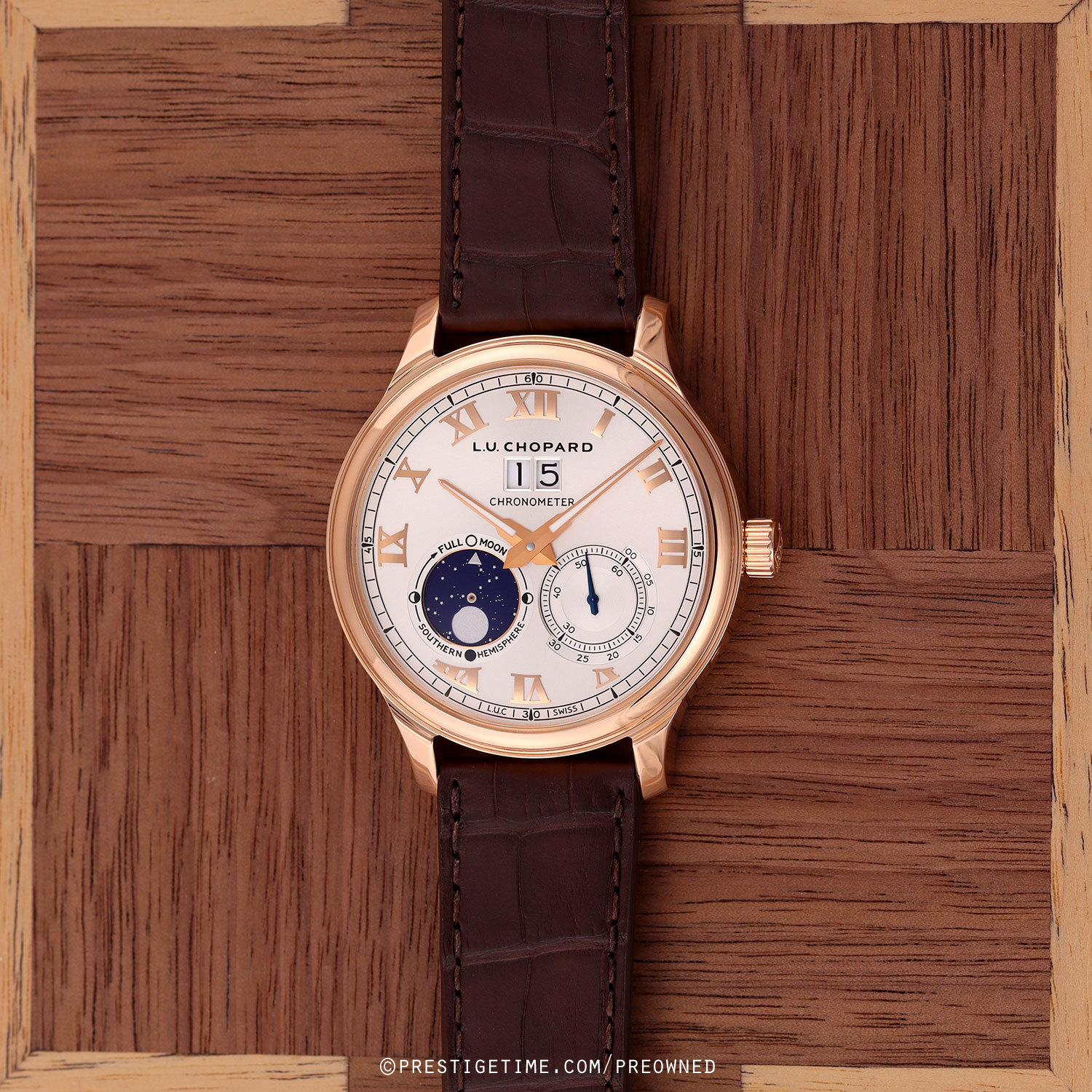 Pre owned Chopard L.U.C. Lunar Big Date 42mm 161969 5001