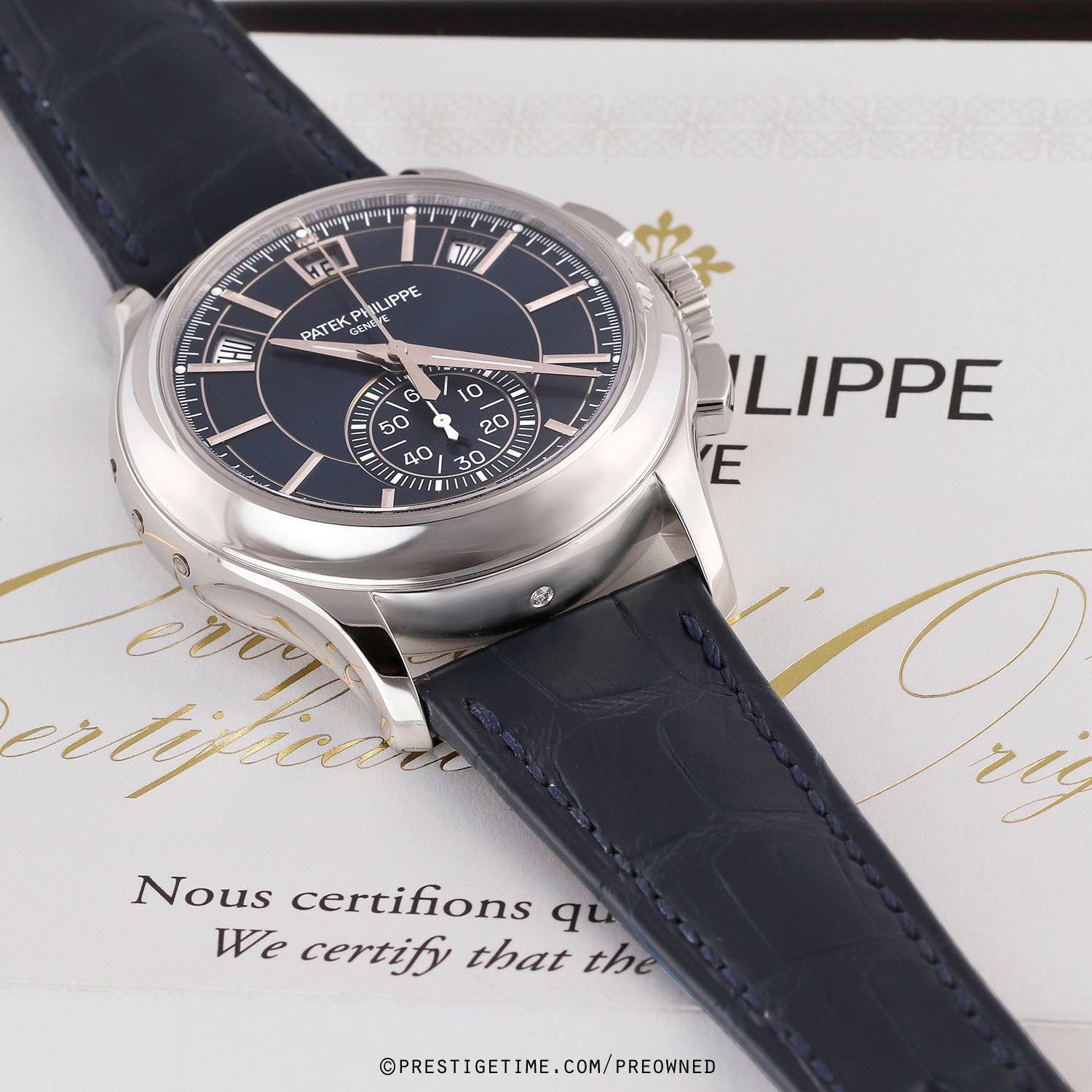 Patek Philippe Unworn Complications Annual Calendar Tiffany and Co. Dial  5905R-001 at 1stDibs