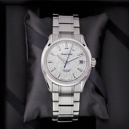 Pre-owned Grand Seiko WHITE BIRCH Heritage Hi Beat 36000 40mm SLGH005