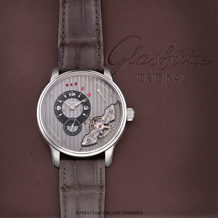 Pre-owned Glashutte Original PanoInverse 42mm 1-66-06-04-22-05