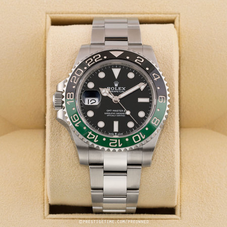 Pre-owned Rolex GMT Master II Lefty Destro 126720vtnr