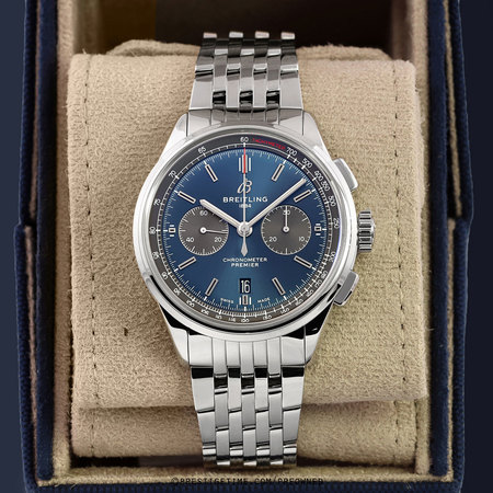Pre-owned Breitling Premier B01 Chronograph 42 ab0118a61c1a1