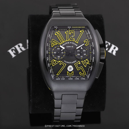 Pre-owned Franck Muller Vanguard Chronograph V45 CCDT TT NR BR JA O