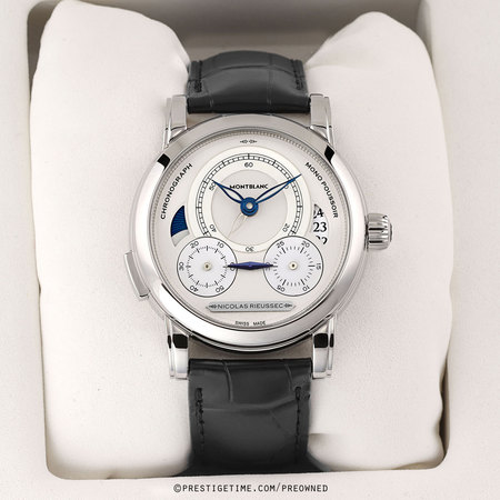 Pre-owned Montblanc Nicolas Rieussec Homage 43mm LIMITED EDITION 111012