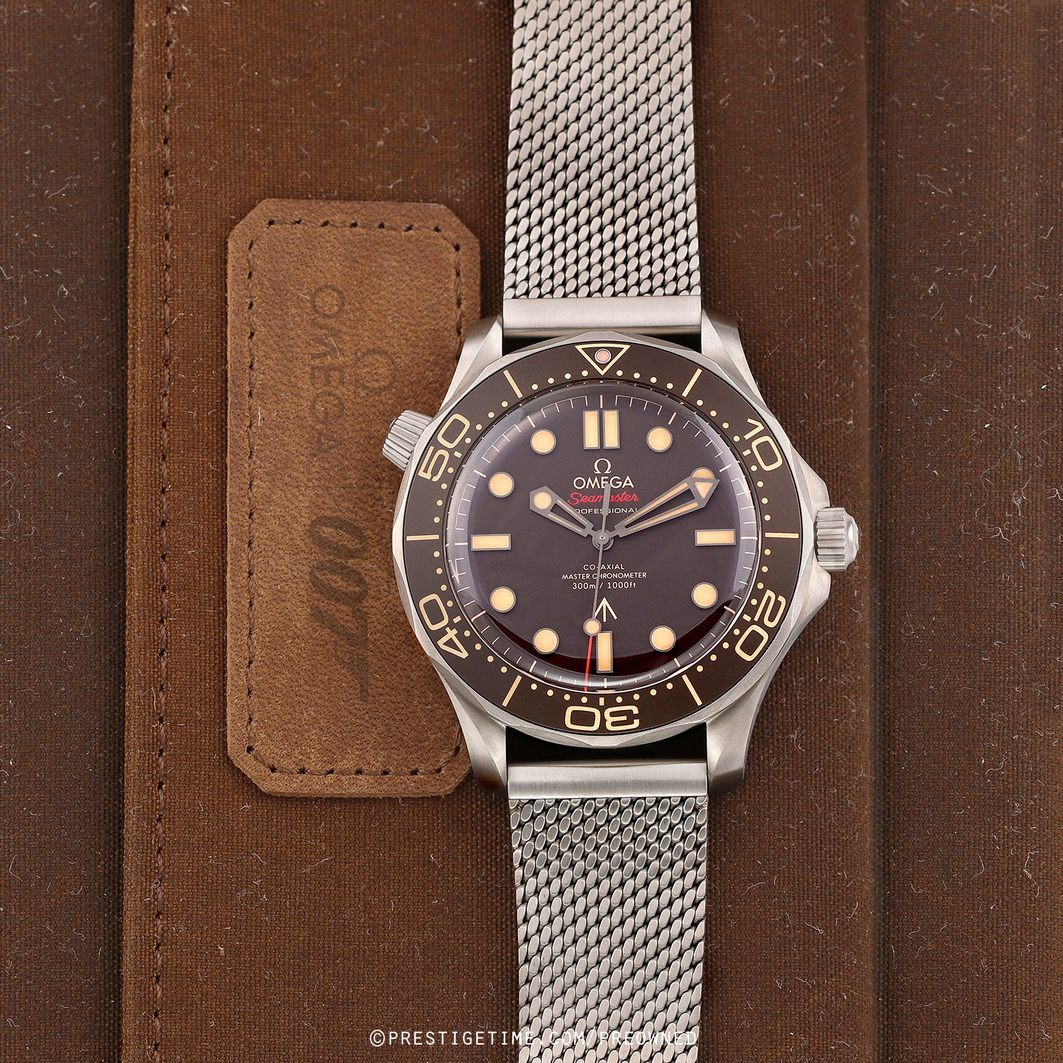 Pre-owned Omega James Bond 007 Seamaster Diver 300m 42mm 210.90.42.20 ...