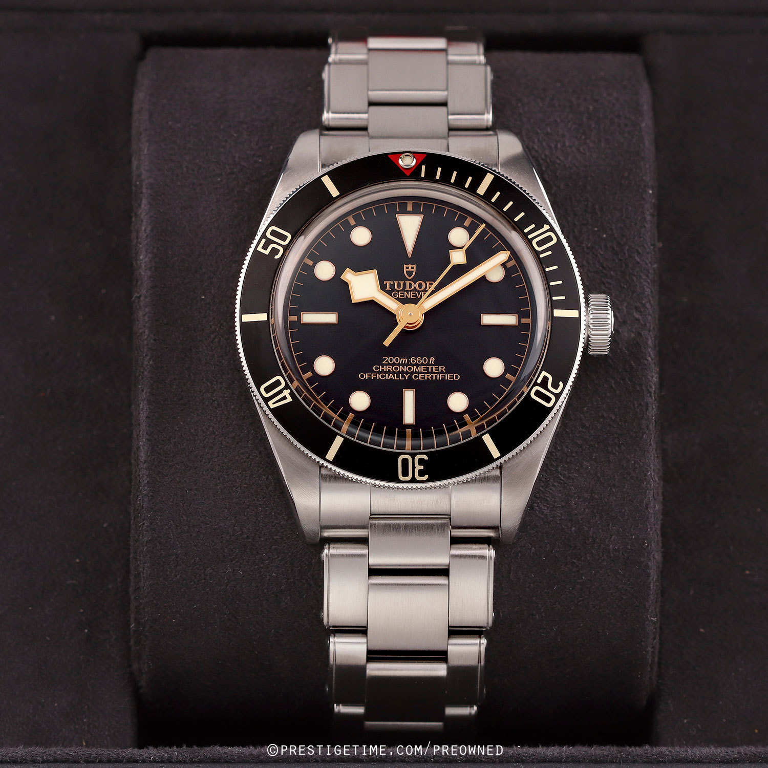 Pre owned tudor black bay outlet 58