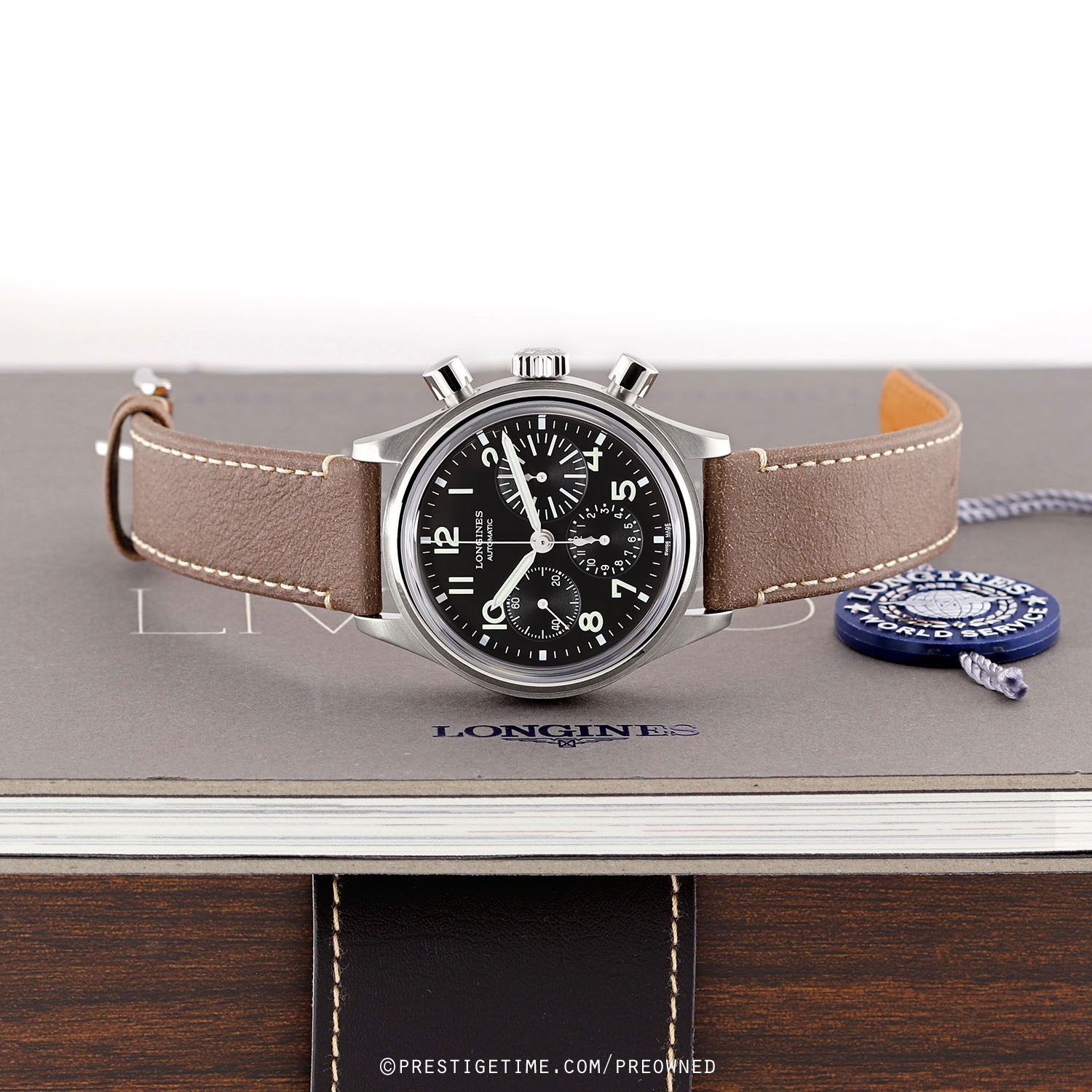 Pre owned Longines Heritage Avigation Bigeye 41mm L2.816.4.53.2