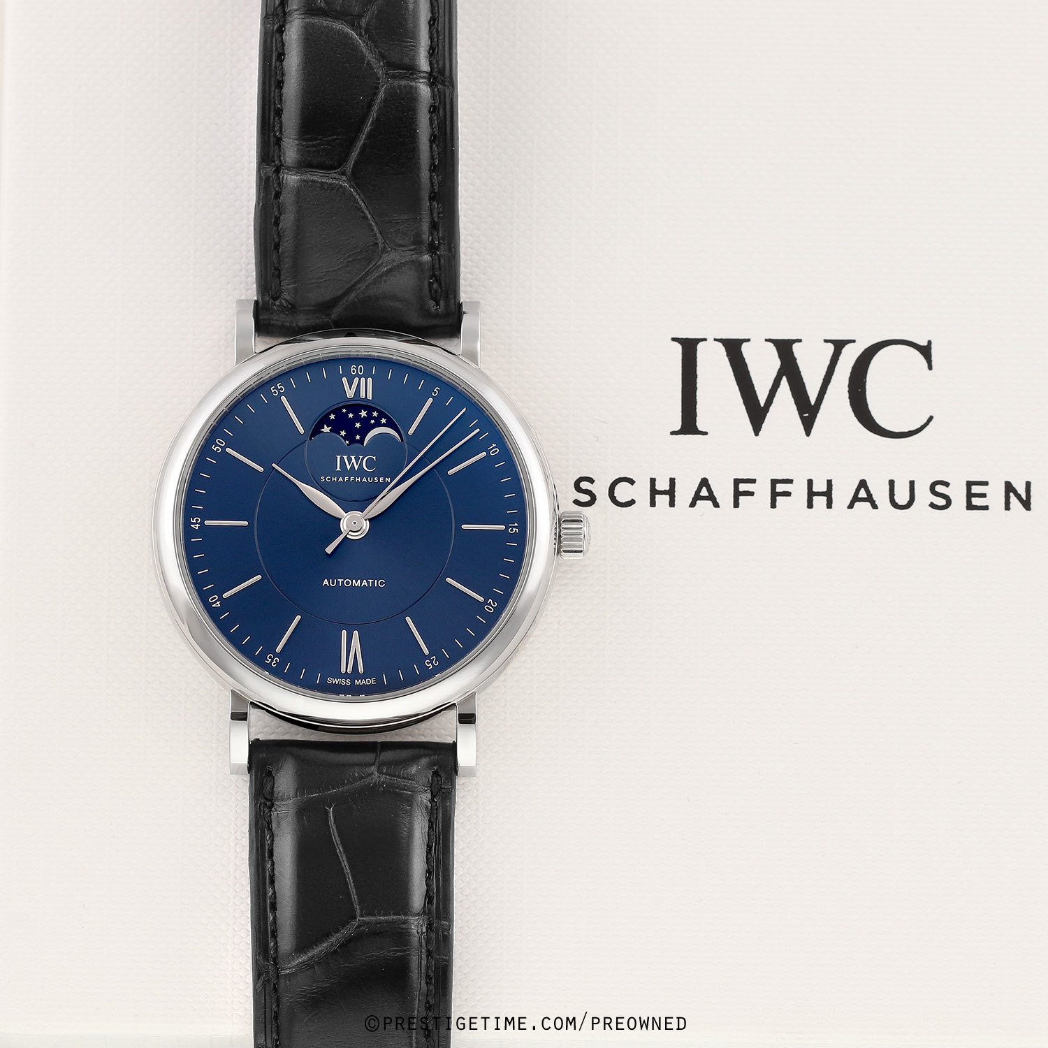 Pre owned IWC Portofino Automatic Moonphase 40mm iw459402