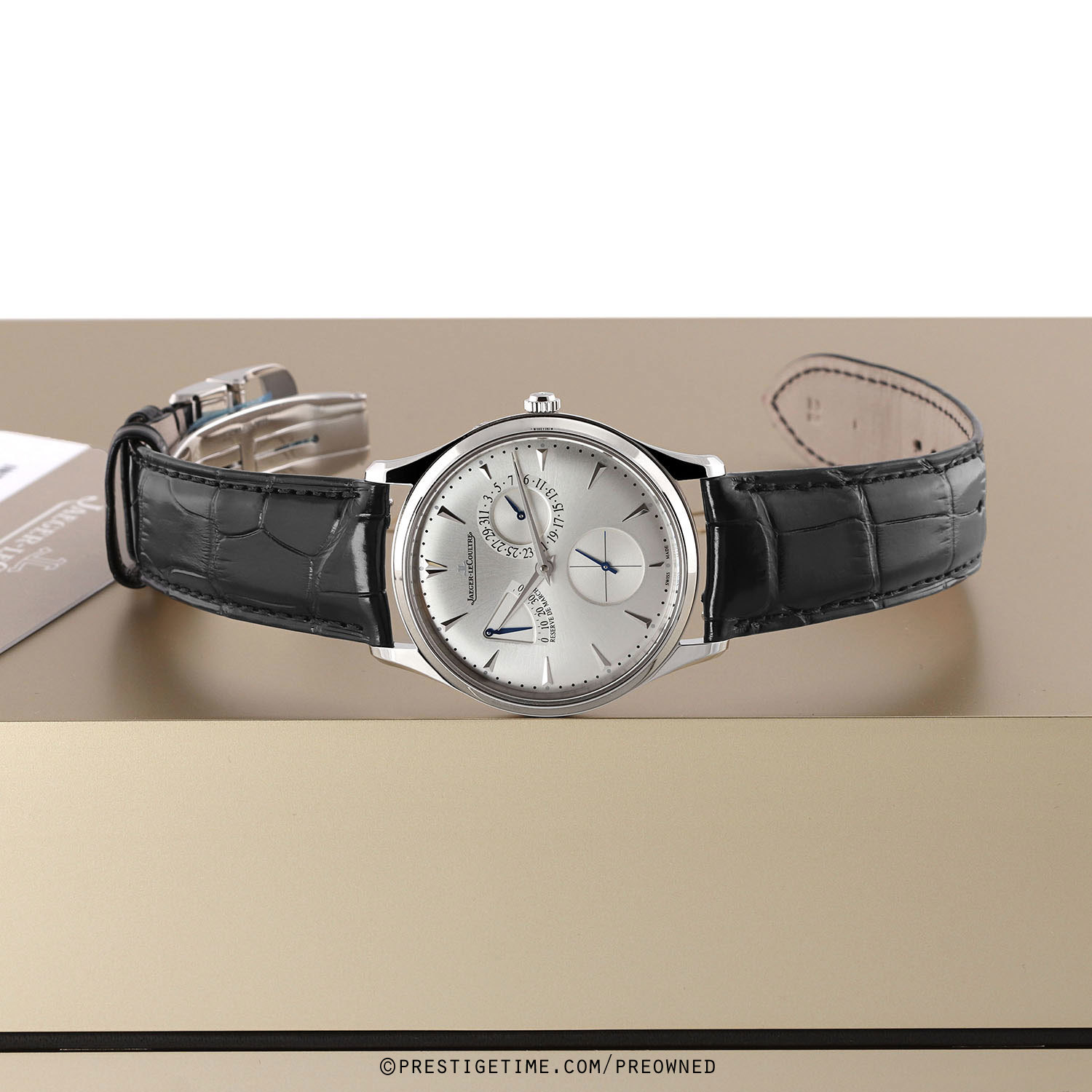 Pre owned Jaeger LeCoultre Master Ultra Thin Reserve de Marche 1378420