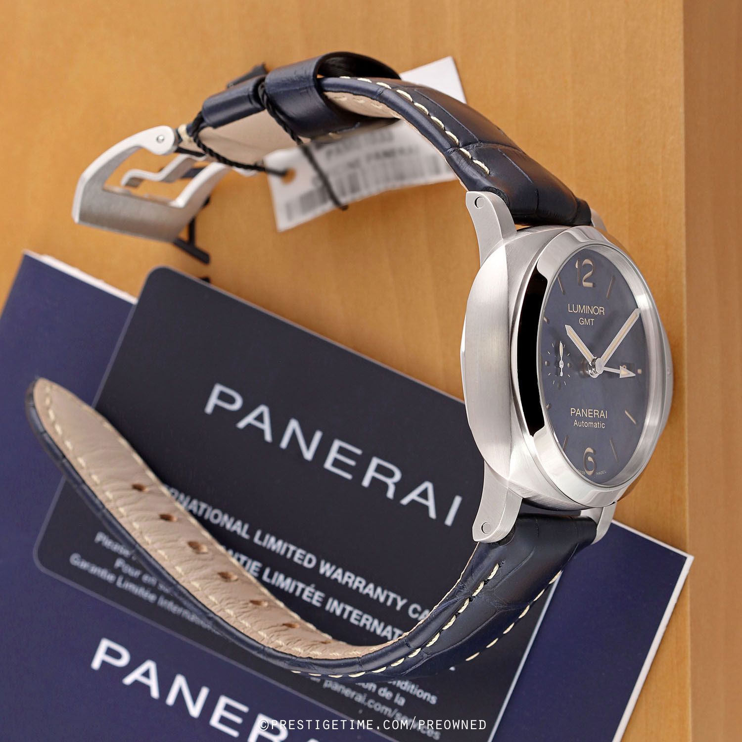 Pre owned Panerai Luminor GMT Power Reserve 44mm pam01033