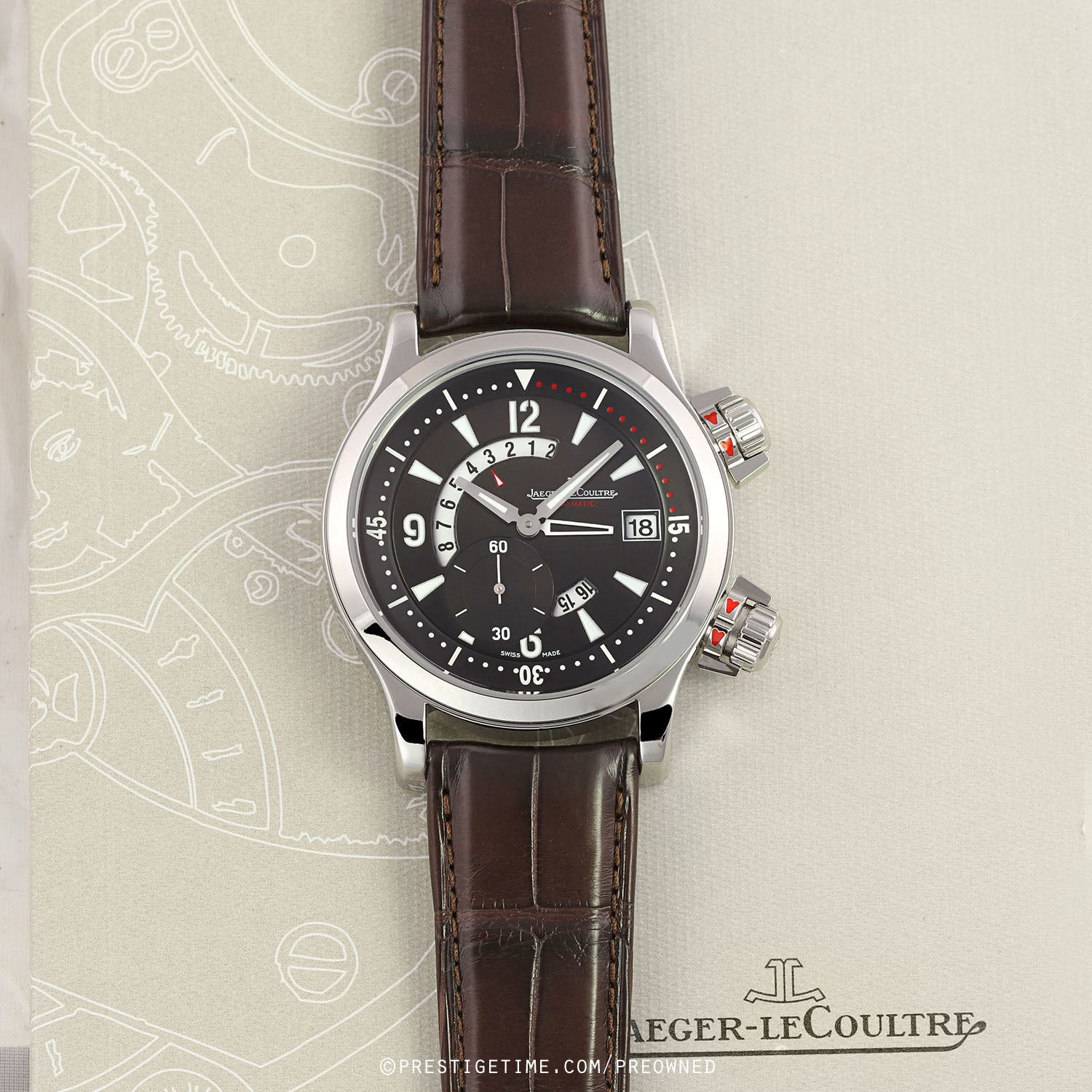 Pre owned Jaeger LeCoultre FACTORY SERVICED Master Compressor