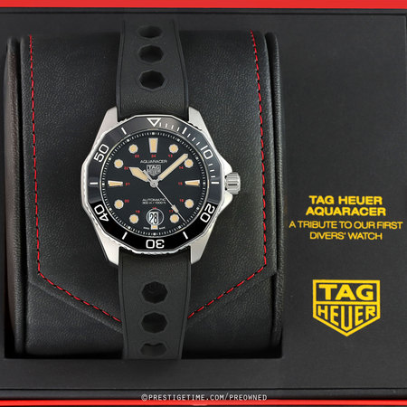 Pre-owned Tag Heuer Ref 844 Limited Edition Aquaracer Professional 43mm WBP208C.FT6201