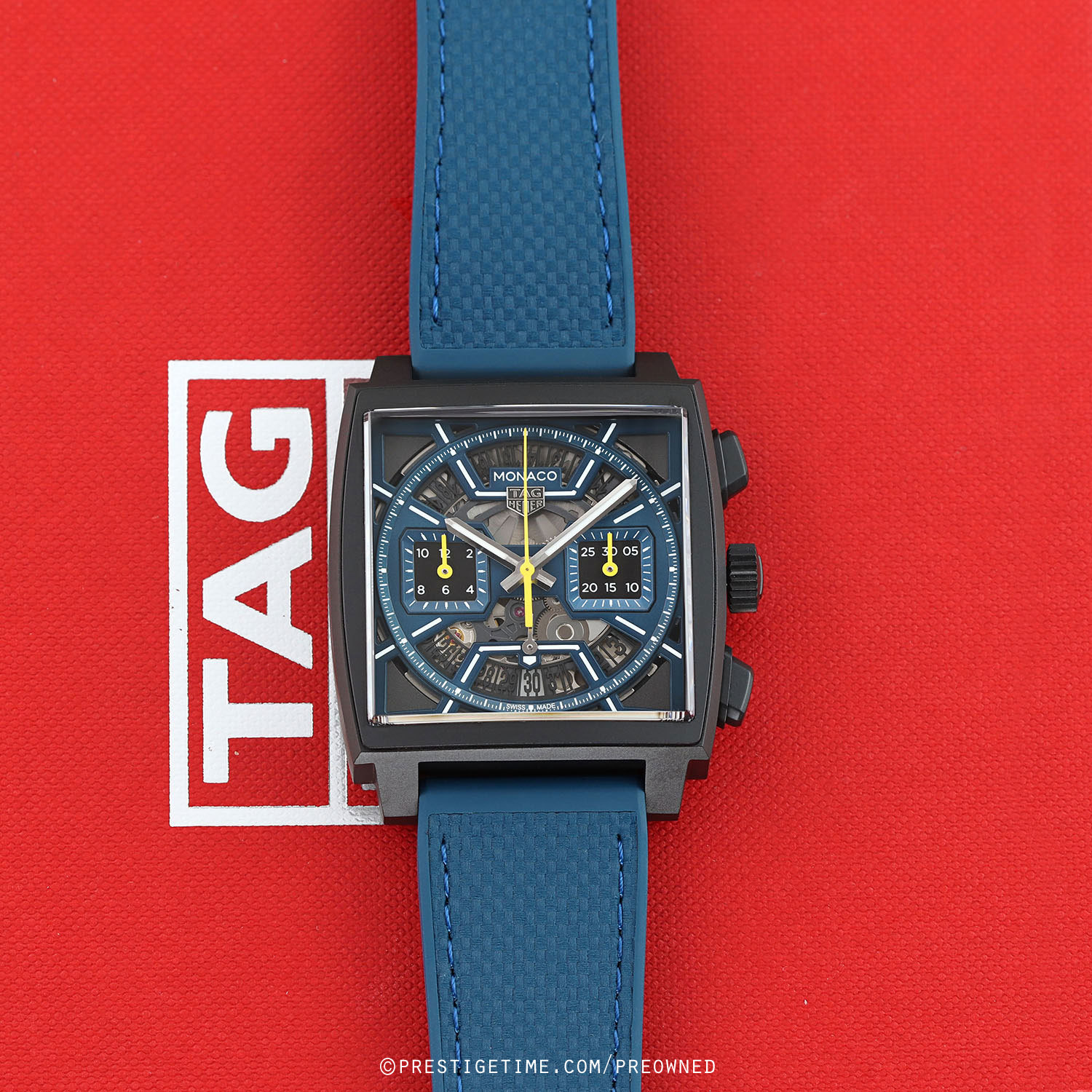 Pre-owned Tag Heuer Monaco Chronograph