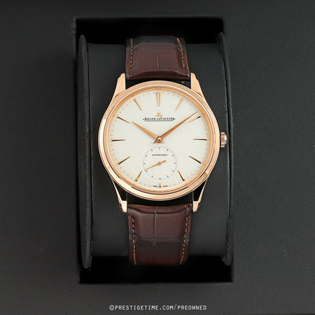 Pre-owned Jaeger LeCoultre Master Ultra Thin Small Seconds 39mm 1212510