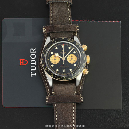 Pre-owned Tudor Black Bay Chronograph 41mm m79363n-0002