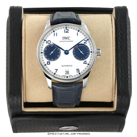 Pre-owned IWC Portugieser Automatic 7 Days 42.3mm IW500715