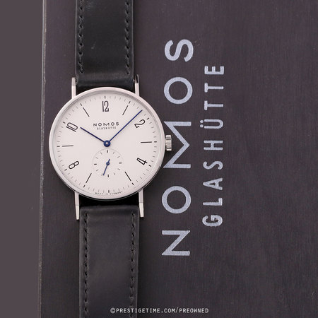 Pre-owned Nomos Glashutte Tangente 38 37.5mm 164