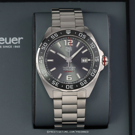 Pre-owned Tag Heuer Formula 1 Automatic 43mm waz2011.ba0842