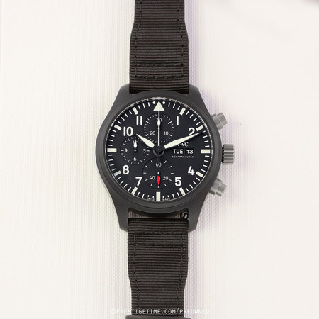 Pre-owned IWC Pilot Chronograph TOP GUN 44.5mm iw389101