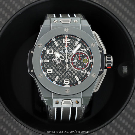 Pre-owned Hublot Big Bang UNICO Ferrari Limited 45mm 401.fx.1123.vr