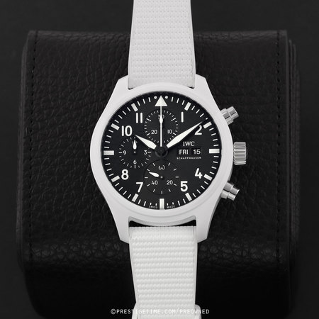 Pre-owned IWC Pilot's Chronograph TOP GUN LAKE TAHOE 44.5mm IW389105