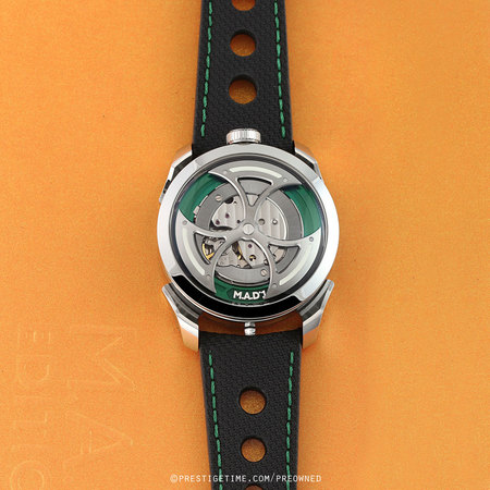 Pre-owned M.A.D Editions M.A.D.1 Green Edition Lucky Clover 42mm by MB&F M.A.D.1 Green