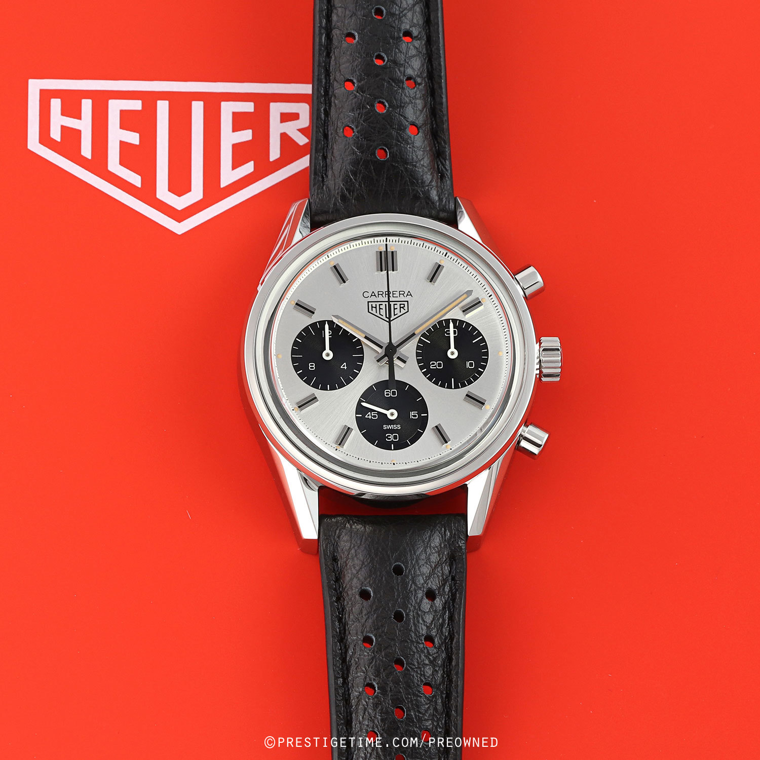Pre-owned Tag Heuer Limited 60th Anniversary Carrera Chrono 39mm