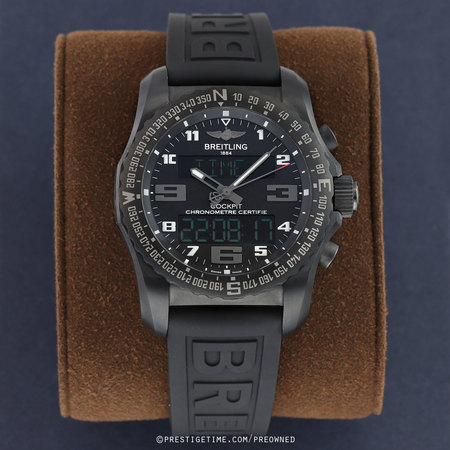 Pre-owned Breitling Cockpit B50 Night Mission 46mm VB5010221B1S1