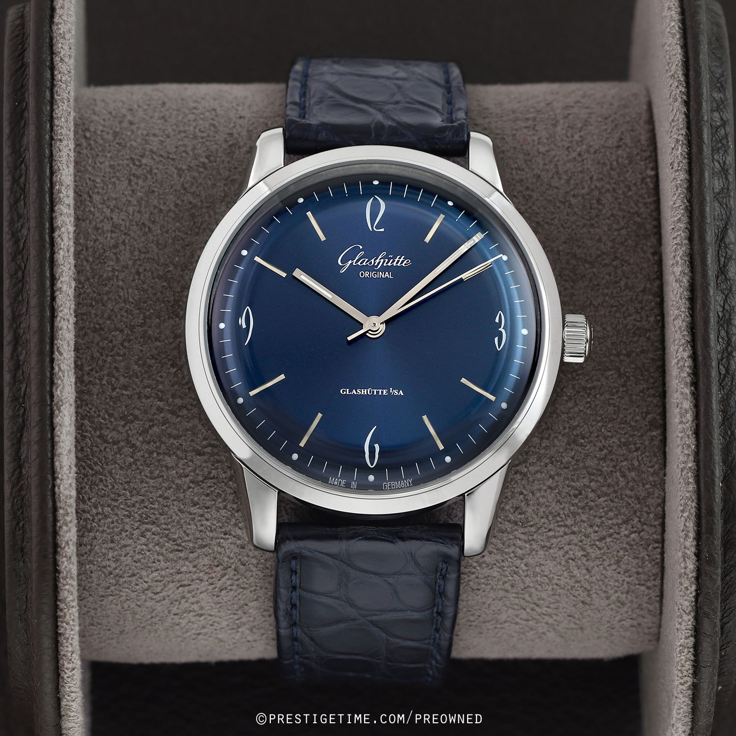 Preowned Glashutte Original 1-39-52-06-02-04