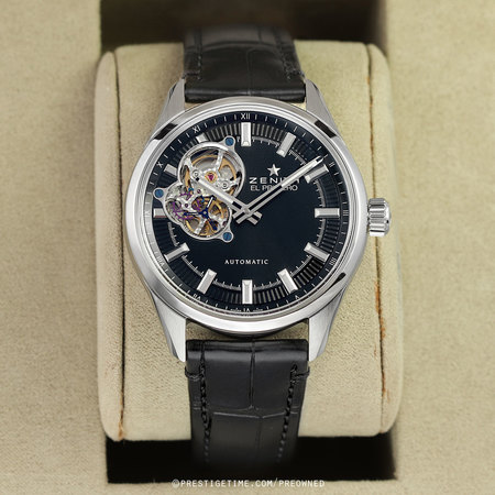 Pre-owned Zenith El Primero Synopsis 40mm FACTORY SERVICED 03.2170.4613/21.c714