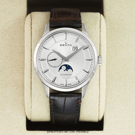 Pre-owned Zenith Elite Moonphase 40mm 03.2143.691/01.C498