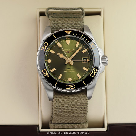 Pre-owned Longines HydroConquest GMT 41mm L3.790.4.06.2