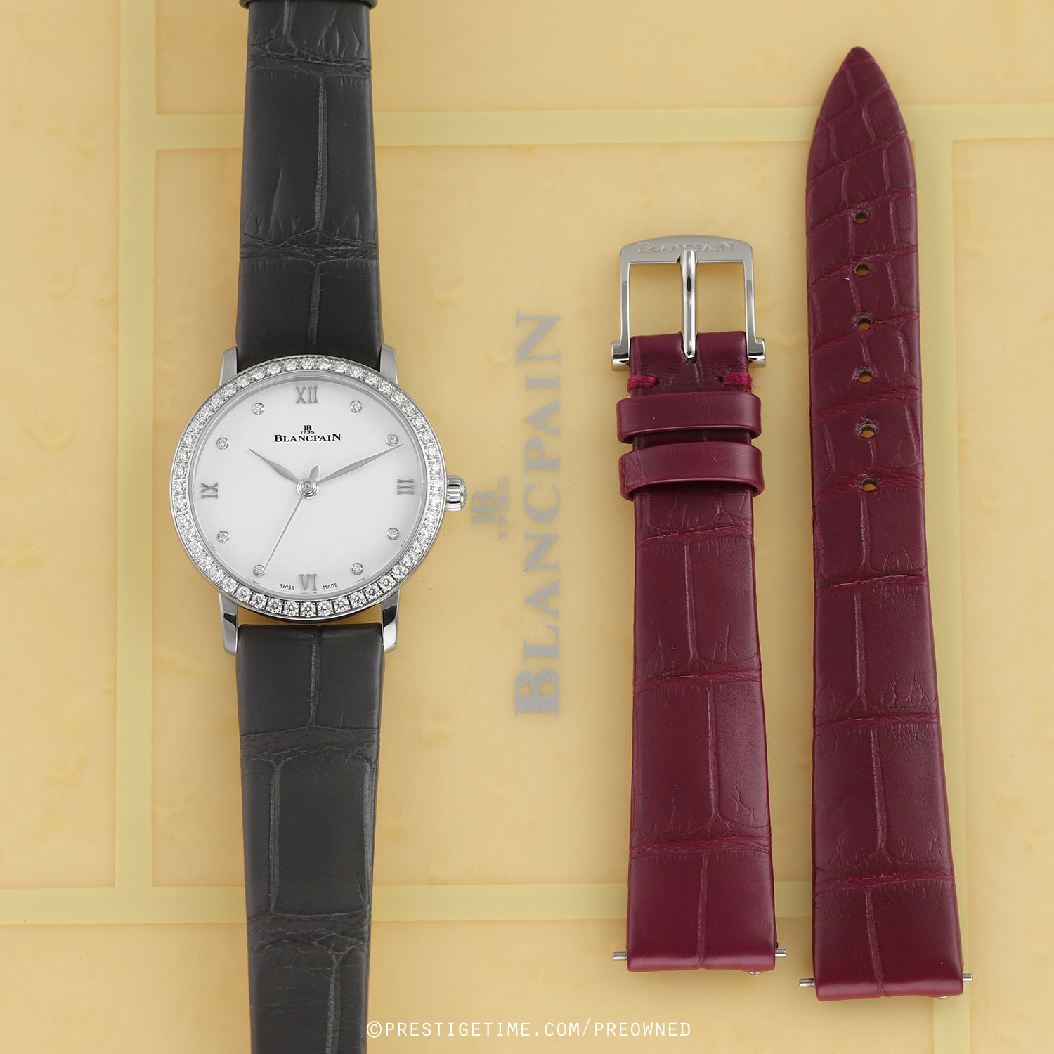 Preowned Blancpain 6104-4628-55A