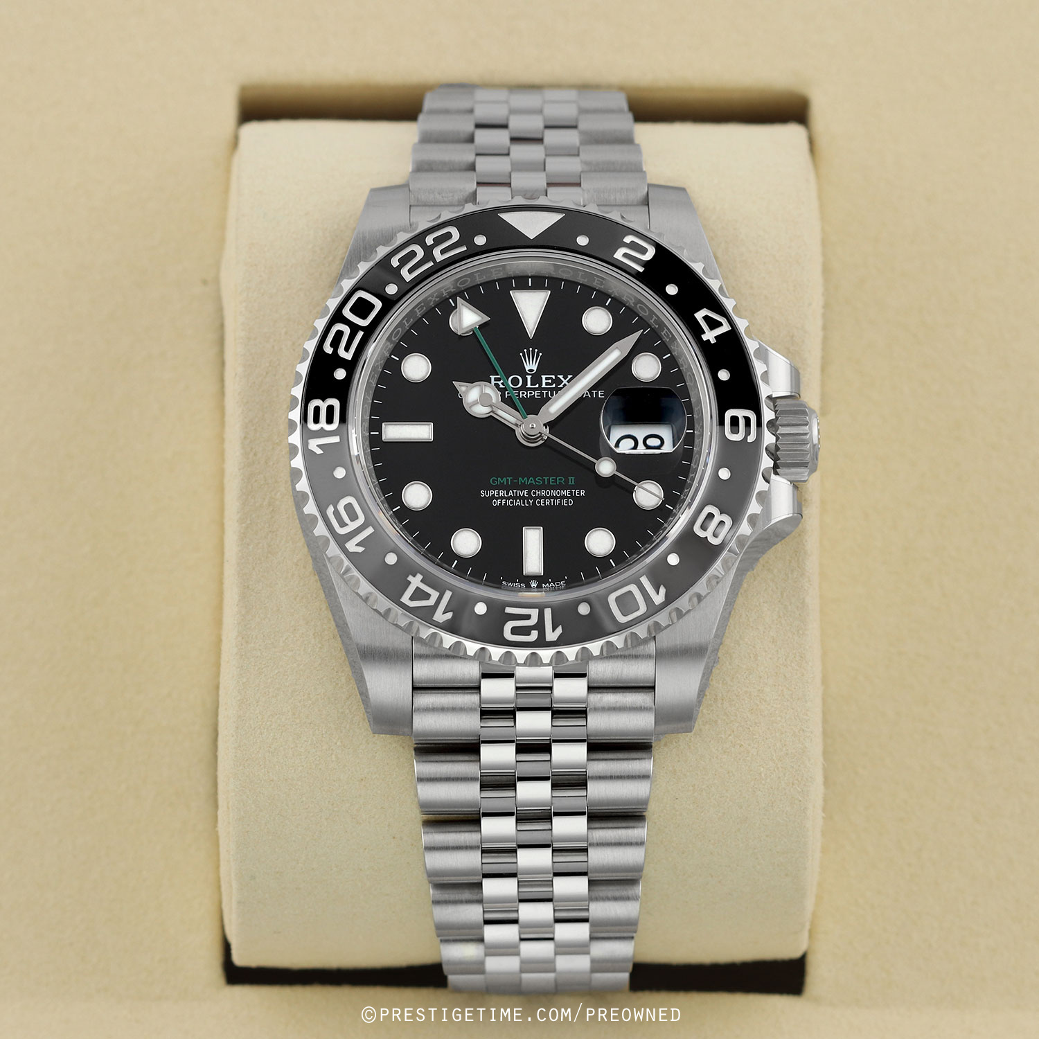 Preowned Rolex 126710GRNR Jubilee