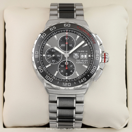 Pre-owned Tag Heuer Formula 1 Automatic Chronograph 44mm cau2011.ba0873