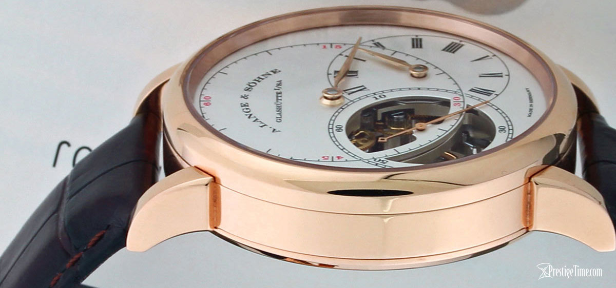 Pivoting Dial of the Richard Lange Tourbillon Pour Le Merite